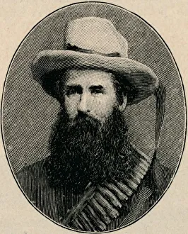 Monochrome Male Figure Drucke: General Pretorius, 1902