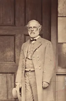 Albumen Silver Print Art Drucke: General Robert E. Lee, 1865. Creator: Mathew Brady