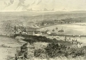 Our Own Country Book Illustrations Drucke: General View of Douglas, 1898. Creator: Unknown
