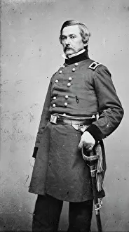 Allgemeiner Generalleutnant Willis A. Gorman, USA Heer, zwischen 1855 und 1865. Ersteller unbekannt