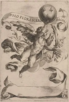Genie mit dem Medici Wappen, 1605. Künstler: Cherubino Alberti