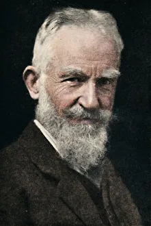 George Bernard Shaw Portrait Drucke: George Bernard Shaw, c1925