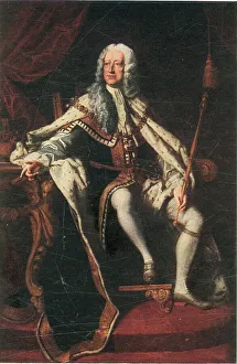King George II Portrait Drucke: George II, (c1911). Creator: Unknown