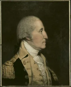 George Washington Painting Drucke: George Washington, c. 1790s. Creator: Unknown