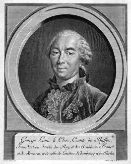 Oxford Science Archive Images Drucke: Georges-Louis Leclerc, Comte du Buffon, French naturalist, 1761