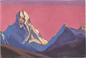 Nicholas Roerich Painting Drucke: The Giant