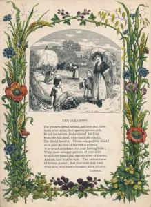 Rural Life Images Drucke: The Gleaners by Thomson, c1900