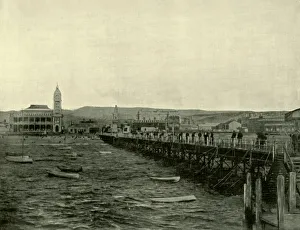 Australian Landscape Photography Drucke: Glenelg, 1901. Creator: Unknown