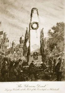 World War I Memorials Drucke: The Glorious Dead, c1914-1919