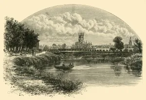 British Geography Images Drucke: Gloucester, from the North-West, 1898. Creator: Unknown