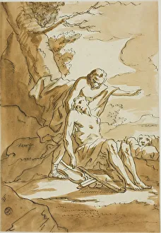 Christianity Depiction In Art Drucke: The Good Samaritan, n.d. Creator: Unknown