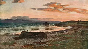 Victorian Era Scotland Drucke: Goodnight to Skye, 1895, (c1902). Creator: Unknown