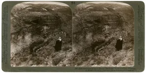Middle Eastern Geography Drucke: The gorge of Brook Cherith and Elijah Convent