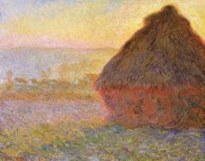 Getreidefeld (Sonnenuntergang), 1891
