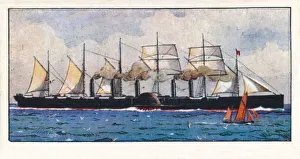 Isambard Kingdom Brunel Art Drucke: The Great Eastern, 1937