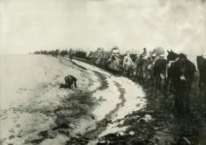 Der Große serbische Rückzug, (1919). Künstler: Unbekannt.