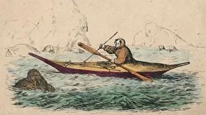 Inuit Hunter Drucke: Greenlander. Creator: Unknown