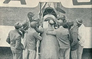Air Transport History Images Drucke: Ground Instruction in map reading, c1935 (c1937)