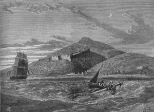 Monochromes Kunstwerk Drucke: Guanaja, 1880; Künstler: W.P.