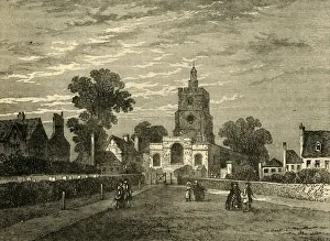 Grade II Listed Buildings UK Drucke: Hackney Church, c1876. Creator: Unknown