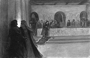 Träumerei von Macbett während des Festes, 1909. Künstler: J Simont