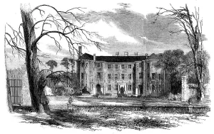 Historic Homes In England Drucke: Ham House, in Surrey, 1858. Creator: Unknown