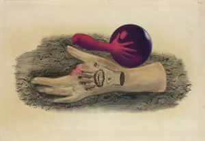 Drucke von Hand, 1940. Im Bestand der Nationalgalerie, Prag Kunstwerke Des Surrealismus Drucke: Hand, 1940. Schöpfer: Styrsky, Jindrich (1899-1942)