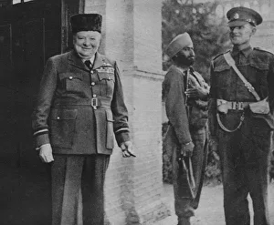 World War II Leaders Meeting Drucke: Many Happy Returns, 1943