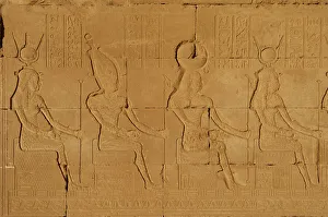 Dendera Temple Egypt Drucke: Hathor Temple, Dendera, Egypt. Creator: Unknown