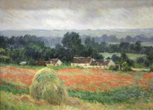 Haufen in Giverny, 1886. Künstler: Claude Monet