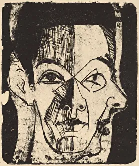 Führungsstudie, 1926. Ersteller: Ernst Kirchner