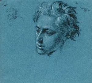 Vorbildstudie zur „Szene aus dem Tiroler Freiheitskampf“, um 1840. Künstler: Johann Peter Krafft.
