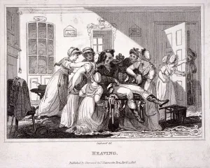Gerahmter Druck : Erhebend, 1816