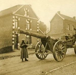 French Military Equipment Drucke: Heavy artillery, c1914-c1918