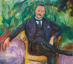 Drucke von Heinrich Carl Hudtwalcker, 1925. Privatsammlung Edvard Munch Drucke: Heinrich Carl Hudtwalcker, 1925. Künstler: Munch, Edvard (1863-1944)