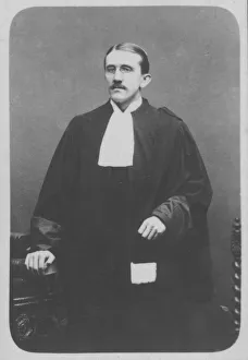 Unknown Photographer Black And White Images Drucke: Henri Robert, c1893. Creator: Unknown