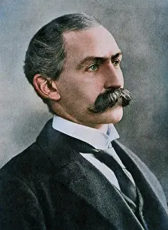 Colourised Black And White Prints Drucke: Henry Balfour. Creator: Unknown