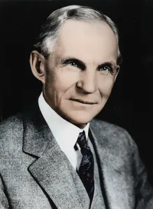 Drucke von Henry Ford, amerikanischer Ingenieur und Automobilhersteller, c1910-c1930. Im Jahr 1903 gründete Henry Ford (1863-1947) die Ford Motor Company Industrielle Drucke: Henry Ford, amerikanischer Ingenieur und Automobilhersteller 1910-1930