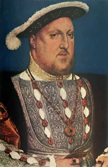 Renaissance Royal Portraits Drucke: Henry VIII, (c1911). Creator: Unknown