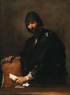 Heraclitus, 1634. Schöpfer: Ribera, Jose de (1591-1652)