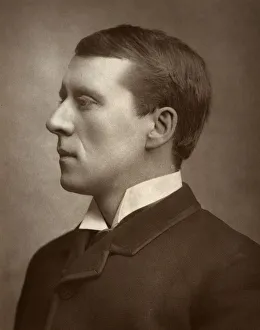 Herbert Beerbohm Tree, britischer Schauspieler, 1884. Künstler: St Jamess Photographic Co