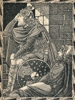Hereward der Wach in Ely, 1902. Künstler: Patten Wilson