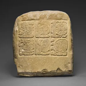 Hieroglyphe-Panel, n. Chr., um 650/800; Ersteller unbekannt