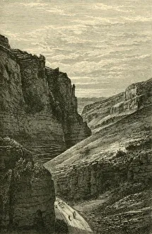 Nineteenth Century English Landscapes Drucke: High Rocks at Cheddar, 1898. Creator: Unknown