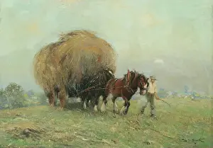 Drucke von Am Gipfel der Anhöhe, 1925-1949 Landschaftliche Gemälde Drucke: Auf dem Gipfel der Hügel, 1925-1949. Schöpfer: William Smith