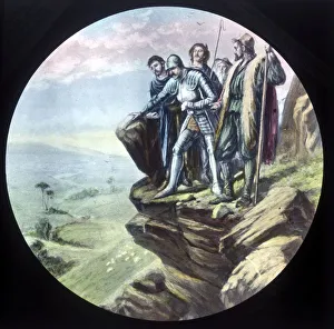 Christian Allegory Images Drucke: The Hill of Error, c1910. Creator: Unknown