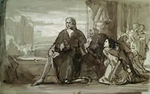 Historische Komposition, um 1840er Jahre. Schöpfer: John Phillip