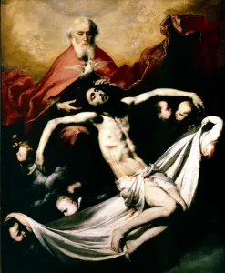 Catholicism In Spain Drucke: The Holy Trinity, by Jose de Ribera