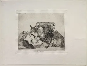 Francisco De Goya Etching Drucke: The Horrors of War: Strange Devotion!. Creator: Francisco de Goya (Spanish, 1746-1828)