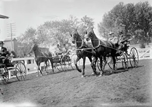 American Army Officer Drucke: Horse Show - Miles, Nelson Appleton